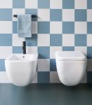 wc sospeso Shui Ceramica Cielo bidet sospeso Shui design sanitari sospesi eleganti bagno finiture bagno legno marmo metallo