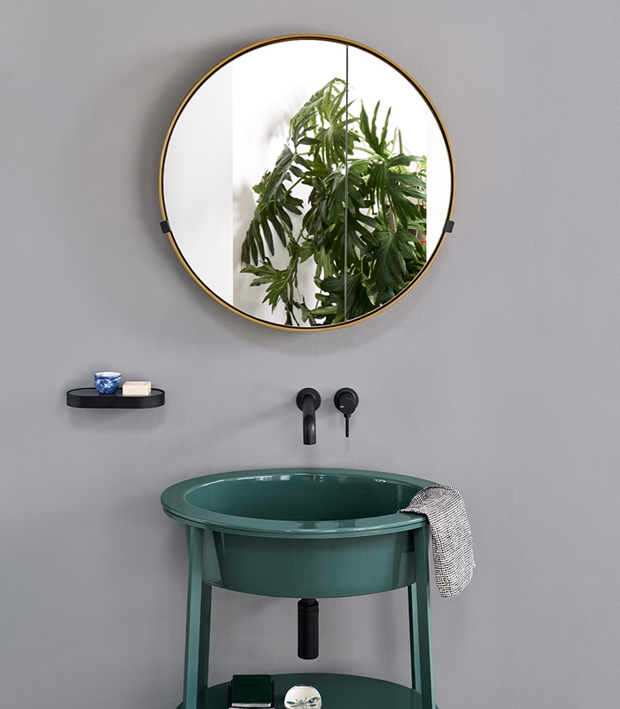 specchio-contenitore-round-box-75-ceramica-cielo-frontale specchio-bagno-round-box-75-ceramica-cielo-dettaglio round-box-75-specchio-contenitore-design-ceramica-cielo specchio-tondo-contenitore-75-ceramica-cielo