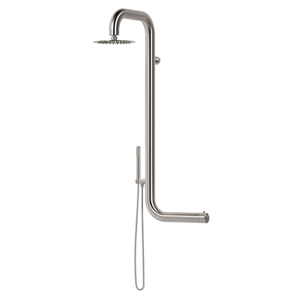 doccia a parete inox 316L SINED Cabras